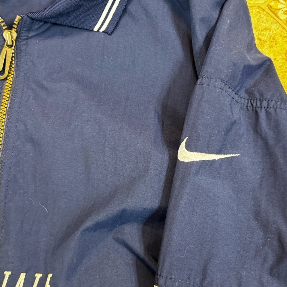 VTG 90s Nike NCAA Penn State Nittany Lions 1/4 Zip Pullover Jacket Adult XL - Picture 11 of 14